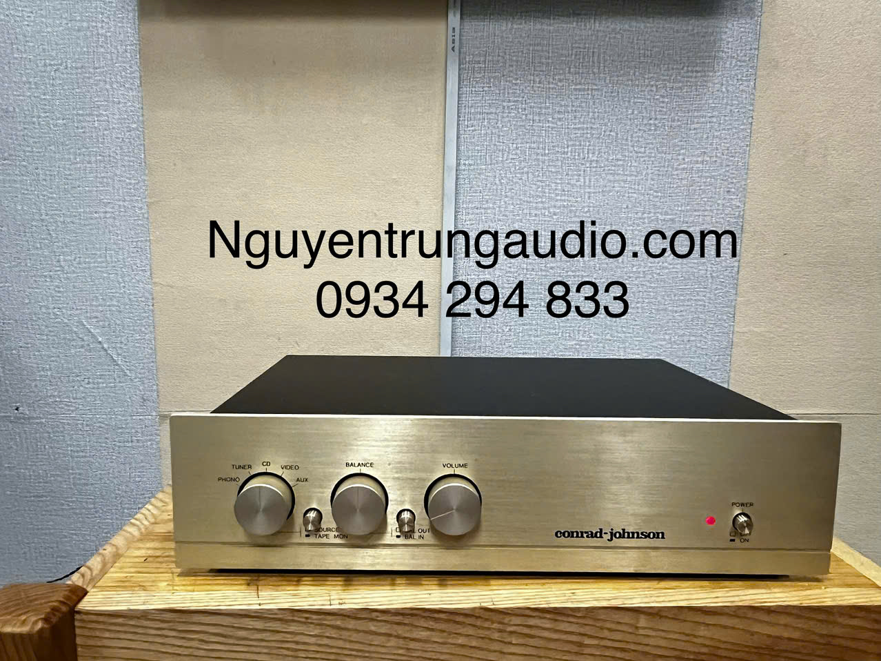 Conrad Johnson PV-10A – Pre Đèn Có Phono